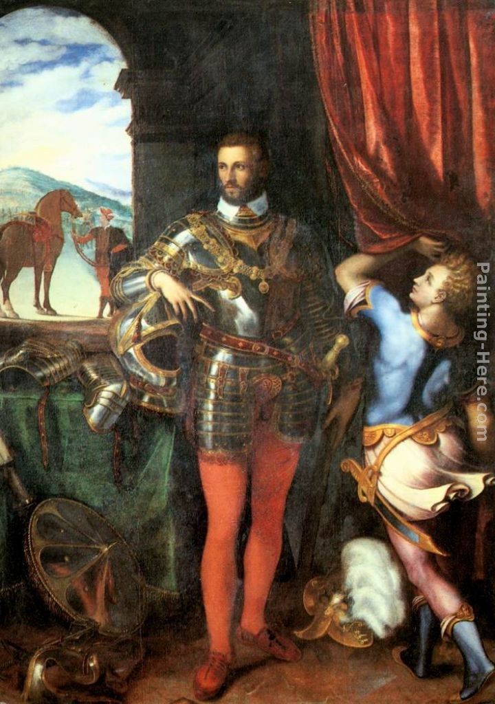Giulio Campi Portrait of Ottavio Farnese